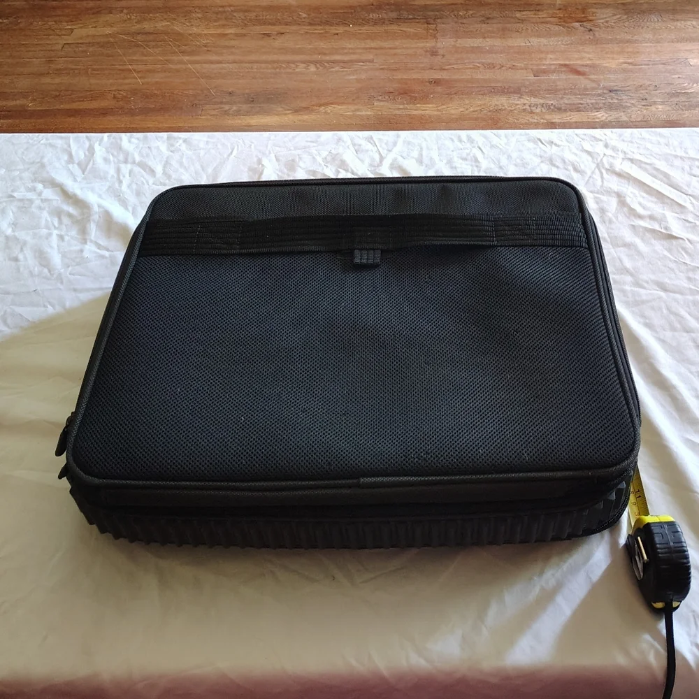 Black and Gray Laptop Bag